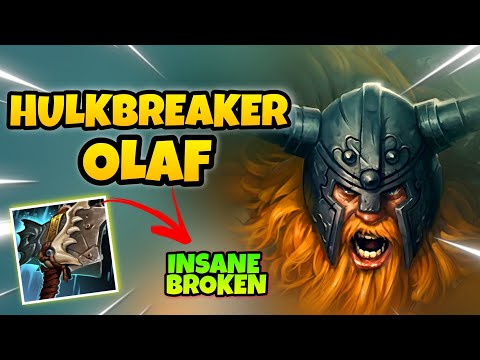 NEW BROKEN OLAF WILD RIFT BUILD LEGENDARY BARON LANER