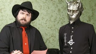 Weird Satanist Guy Interviews Namelss Ghoul from Ghost (Welcome to the Shadow Zone)