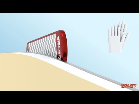 Vola Tutorial Video - Use a plate and a rubber block