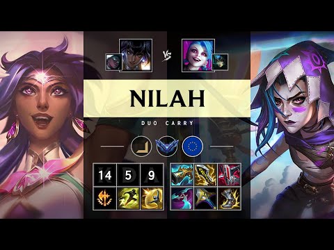 Nilah ADC vs Jinx - EUW Diamond Patch 25.17