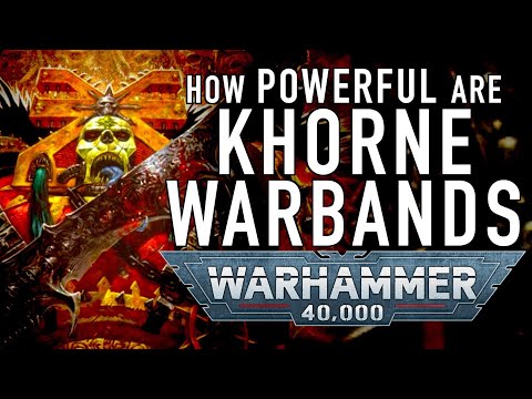 40 Facts and Lore on Khorne Chaos Space Marine Warbands in Warhammer 40K