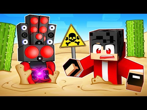 Cobey - Stuck In QUICKSAND with SPEAKER WOMAN in Minecraft!