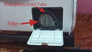 Samsung Front Load Washing Machine : How to Clean Drain Filter