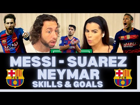 Messi Suarez Neymar (MSN) Skills & Goals Barcelona 2015/16 Reaction Video - WAS THERE A BETTER TRIO?