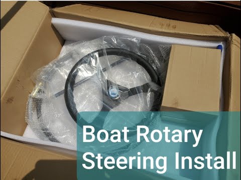 Boat Rotary Steering System Install