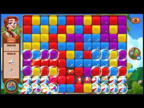 Lost Island Blast Adventure Level 1507 - NO BOOSTERS 🏝️ | SKILLGAMING ✔️