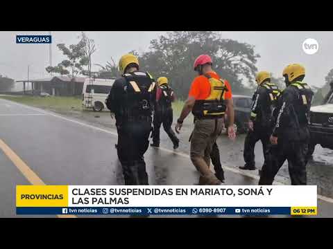 Descenso en niveles de los ríos en Mariato permite el ingreso de personal para evaluaciones