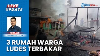Api Lalap 3 Unit Rumah Warga di Bener Meriah hingga Rata Tanah, 5 Unit Damkar Diterjunkan