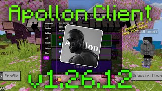 Download lagu ⚡ Apollon Client 1.26.12  (32/64 Bit) | Apollon Client for MCPE 26.12 🎯 | (Must Try!) mp3