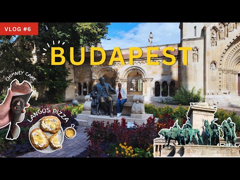 Must-Try Street Food in Budapest | Hungarian Agricultural Museum & Heroes’ Square | Vlog 3 🇭🇺