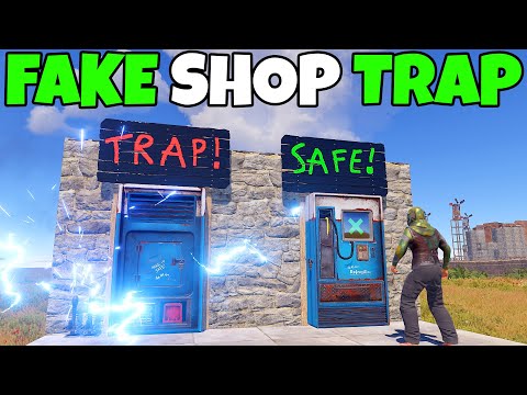 Our Rust Trap Shop Forced A HACKERS Team To Raid Us ! (We Sold Their Stuff)