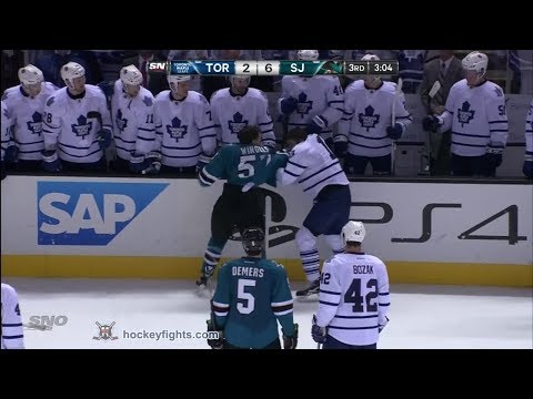 Joffrey Lupul vs Tommy Wingels Mar 11, 2014