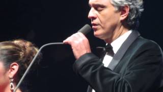 Andrea Bocelli Houston 2012 Time to say goodbye