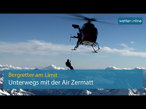 Unterwegs mit Bergrettern der Air Zermatt