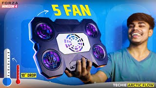 Techie Arctic Flow🔥The Best Laptop Cooling Pad! - For Gaming Laptop💻❄️