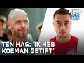Ten Hag tipt Koeman over Dest: 'Samen voor het Nederlandse voetbal' | VERONICA INSIDE
