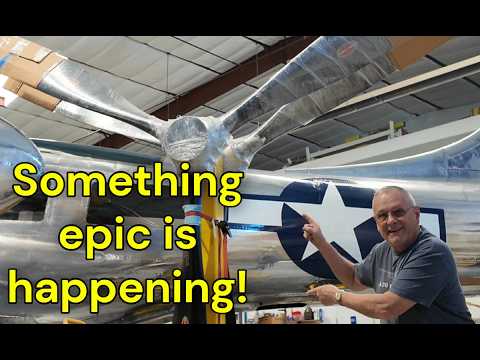 It's a big day! We're installing propellers