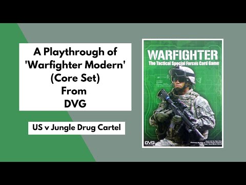 New to Solo Wargaming? - Try Warfighter Modern by DVG -  Core Set Playthrough