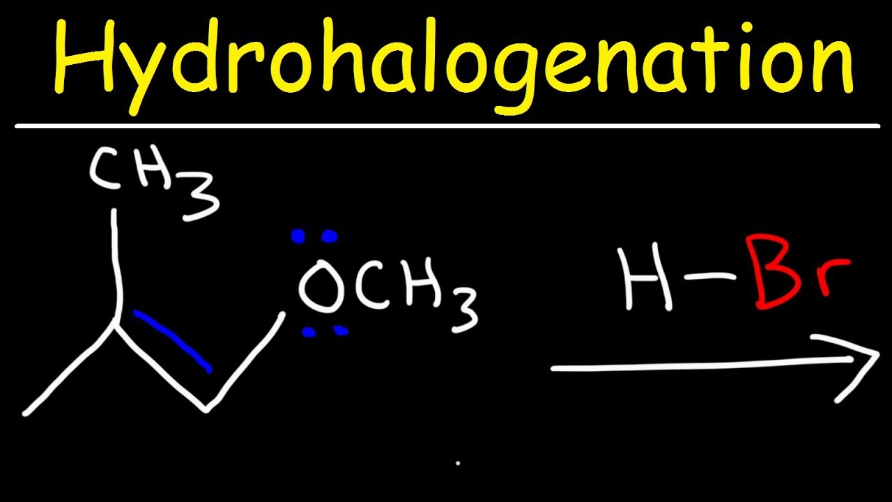 Hydrohalogenation - Alkene Reaction Mechanism