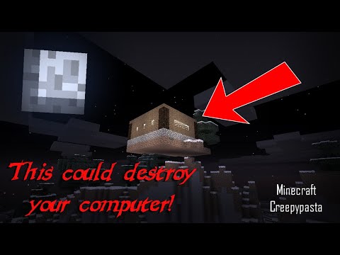 Building On Floating Terrain Could Destroy Your Computer! Minecraft Creepypasta