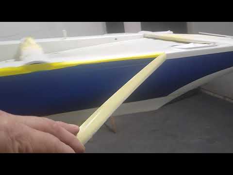 Painting rc sail boat