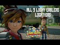 Kingdom Hearts 3 Toy Box All 11 Lucky Emblems Locations