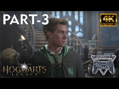 HOGWARTS LEGACY PS5 WALKTHROUGH 4K 60FPS HDR PS5 GAMEPLAY PART 3 - (FULL GAME)