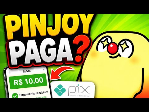 APP GRATIS - Pinjoy Paga Mesmo? APLICATIVO TESTEI SERÁ QUE RECEBI?