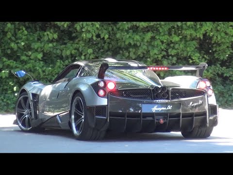 Pagani Huayra BC INSANE SOUND - Brutal Revs and Accelerations