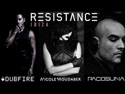 Paco Osuna  b2b Nicole Moudaber b2b Dubfire -live- RESISTANCE IBIZA(Privilege),IN THE MOOD videoset