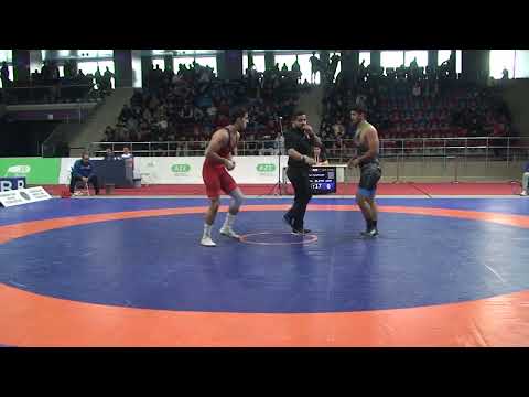 1/2 final GR - 77 kg: Xasay Həsənli - Azad Əliyev