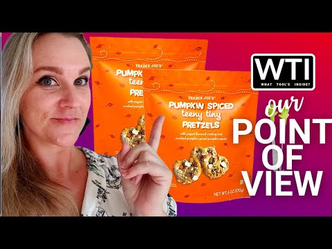 Trader Joe's Pumpkin Spiced Pretzels - WTI product video review