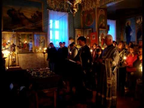 Ghidighici: Slujba Prohodului Domnului, 2012