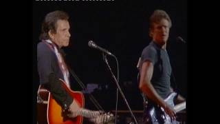 The Highwaymen - Kris Kristofferson - Living legend (live at Nassau Coliseum, 1990)