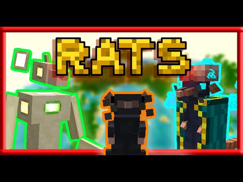 UNBELIEVABLE Rat Mobs in Minecraft Mod Review!