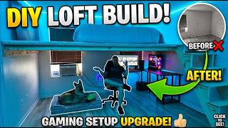 WILL IT HOLD? BEGINNER Bedroom To Loft DIY Full Build pt. 1
