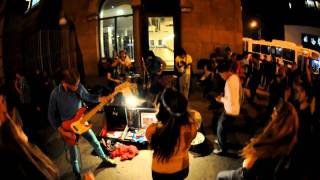 BATTLEHOOCH Tour vlog 2010 - FISHMILK Live @ Astor Place (NYC)