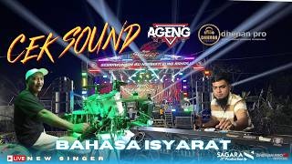 Download lagu CEK SOUND AGENG MUSIC - BAHASA ISYARAT mp3