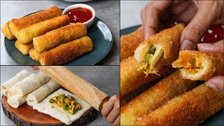 Bread Chicken Spring Roll Recipe | Chicken Roll Recipe | Ramadan Iftar Snacks Recipe | Roll Snacks