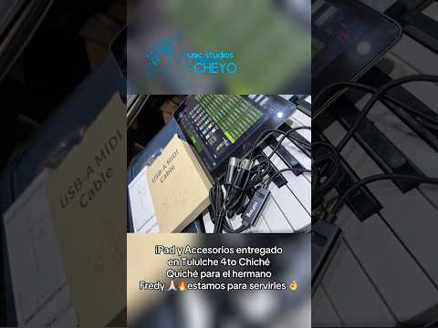iPad,accesorios entregado para Fredy de Tululche 4to.Santo Tomas Chiche Quiche