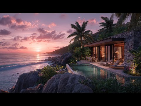 Golden Hour Luxury Lounge Music | Sunset Chillout Ambient Background Mix for Focus and Relaxation