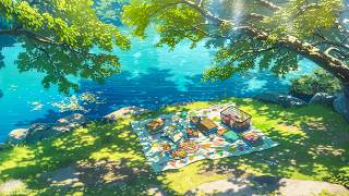 Peaceful Forest Picnic 🌿 Spring Morning Lofi 🌿 Chill Spring Lofi Songs For Green And Warm Hearts