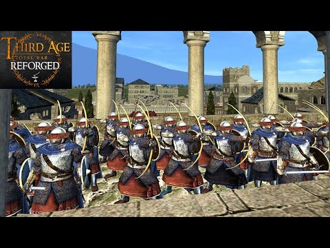 WEST OSGILIATH, FRONTLINE OF THE FREE PEOPLES (Siege Battle) - Third Age: Total War (Reforged)