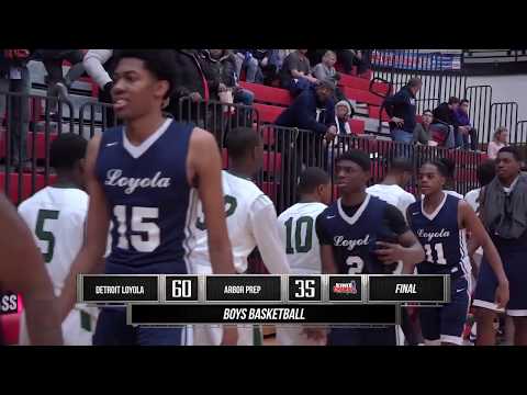 Detroit Loyola vs. Arbor Prep | Boys Basketball | STATE CHAMPS! Michigan