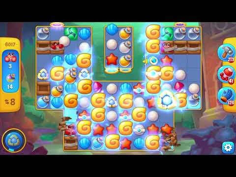 Fishdom 6017 Level - 22 moves - NO BooSTERS