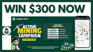 Win $300 Now with Verda City Contest | Crypto Update