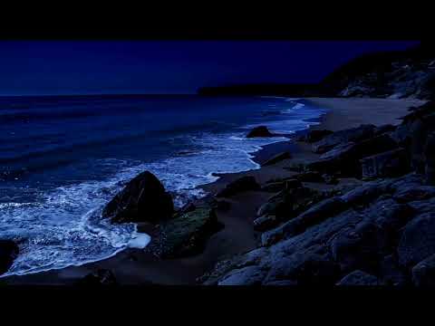 Count The Waves To Fall Asleep - It Really Works! Deep Sleeping With Ocean Sounds All Night