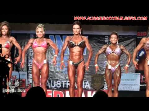 2010 INBA Australian- Miss Figure Overall Comparisons
