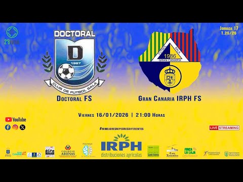 2ª DIV. B FUTSAL 25/26 | Jor. 17 Doctoral FS vs Gran Canaria IRPH FS