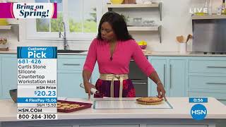 Curtis Stone Silicone Countertop Workstation Mat